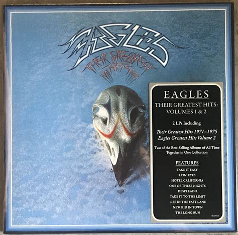 eagles  greatest hits volumes    volume  vinyl
