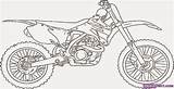 Coloring Dirt Bike Pages Printable Easy Drawings Preschool 516px 6kb sketch template