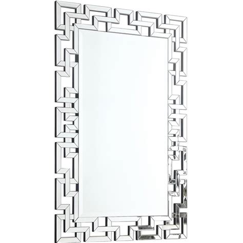 Everly Quinn Luong Rectangle Glass Wall Mirror And Reviews Wayfair
