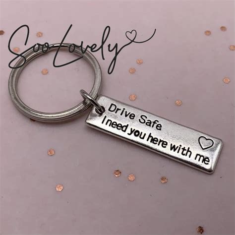 drive safe sleutelhanger soolovely