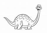 Dinosaur Diplodocus Coloring Pages Cartoon Illustration Stock Isolated Royalty Photography Dreamstime sketch template