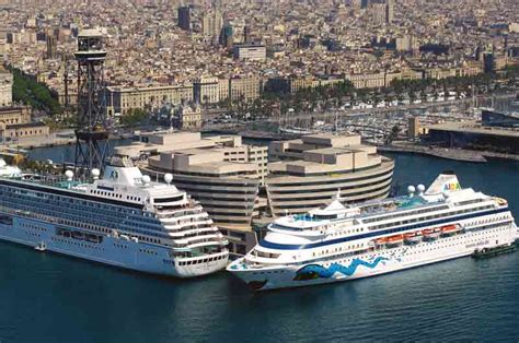 terminals  piers barcelona spain cruise port guide iqcruising