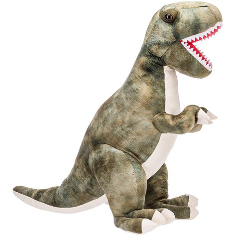 plushlings  giant plush dinosaur  rex jumbo cuddly soft dinosaur