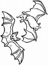 Coloring Pages Animals Nocturnal Animal Flying Bats Printable Color Clipart Clip Bat Kids Cliparts Nighttime Sheets Library Omalovanky Sheet sketch template
