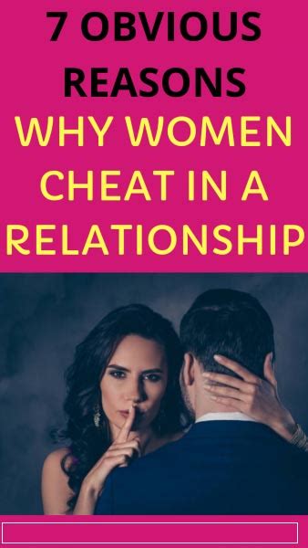 7 possible reasons why women cheat dailyhealthy 5