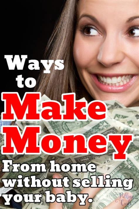 Ways For New Moms To Make Money From Home