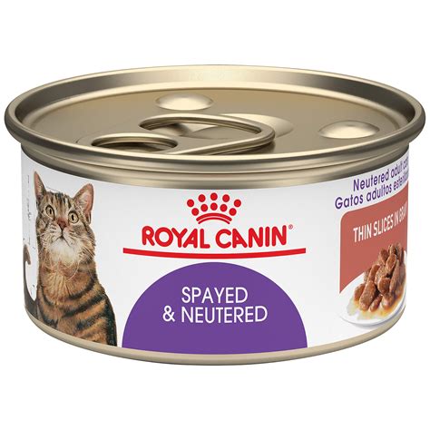 royal canin feline health nutrition spayedneutered thin slices