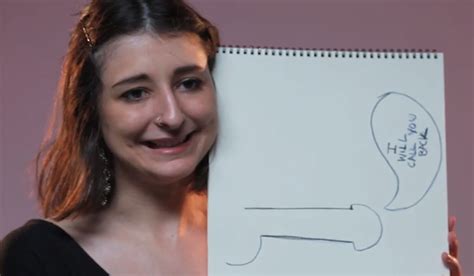 watch what happens when women try to draw the perfect penis