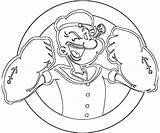 Popeye Coloring Pages Power Drawing Sailor Man Para Coloriage Dessin Clipart Printable Supertweet Dibujo Colorear Getcolorings Getdrawings Library Choisir Tableau sketch template