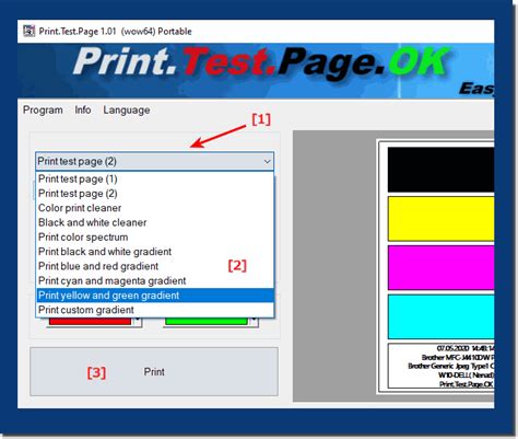 printtestpageok  alternative test page printout  windows os