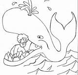 Jonah Coloring Pages Whale Prophet Print Getdrawings Getcolorings sketch template