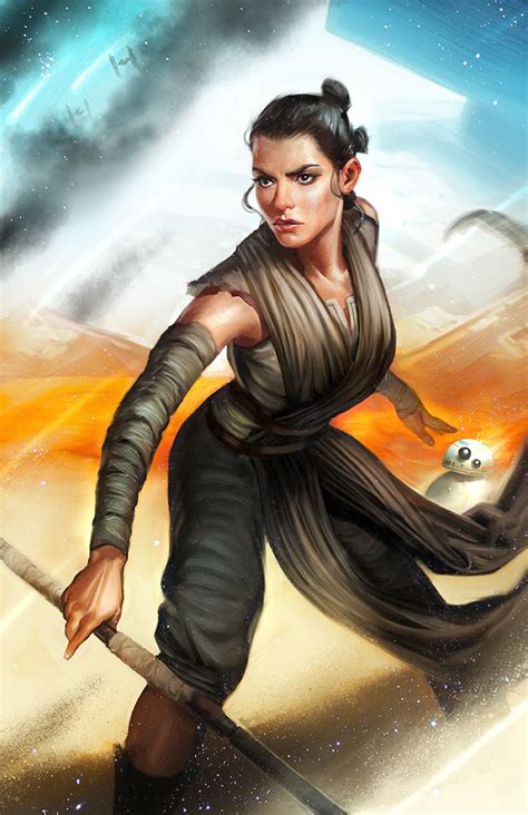 star wars forever — itsprecioustime rey prints available here star wars fan art star wars