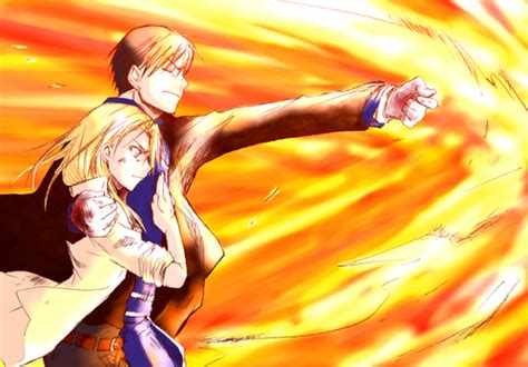 Full Metal Alchemist Fan Art Roy Mustang And Riza Hawkeye