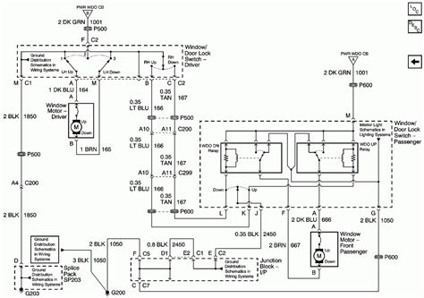 gmc acadia power window wiring diagram
