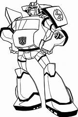 Coloring Transformers sketch template