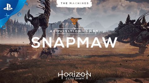 Horizon Zero Dawn The Machines Snapmaw Ps4 Youtube