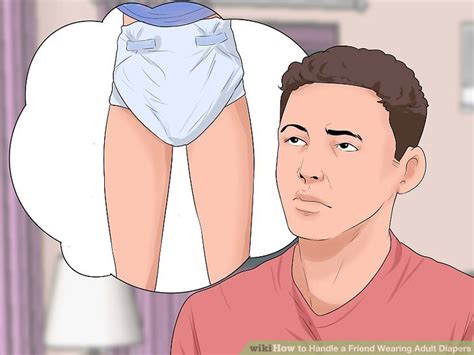 how to handle a friend wearing adult diapers with pictures