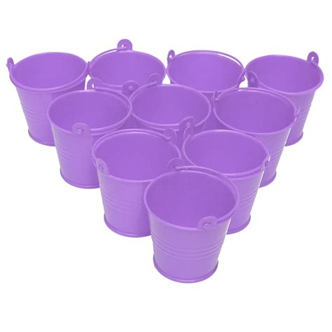 pcs mini buckets candy favours pails buckets gifts  figurines