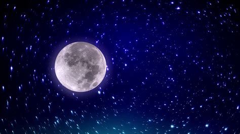 twinkling stars moon stock motion graphics sbv  storyblocks