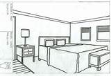 Bedroom Perspective Drawing Draw Point Room Two Interior Drawings Easy Paintingvalley Bedrooms Google Search Visit Explore Master sketch template