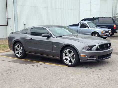 sterling grey metallic  color  pictures    latest   mustang