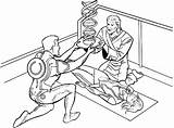 Tron Coloring Pages Legacy Quorra Sam Flynn Heals Kevin Luna Color sketch template