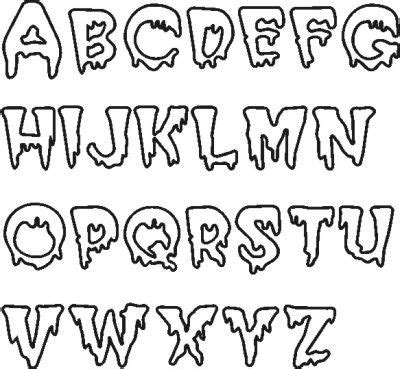 creepy letter fonts alphabet lettering alphabet lettering fonts