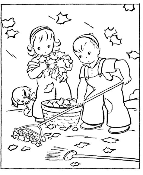 fall coloring pages  coloringkidsorg