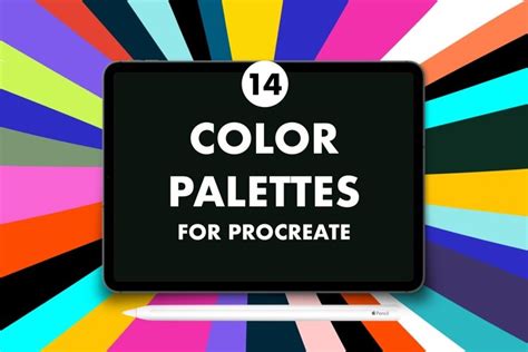 unique procreate color palettes