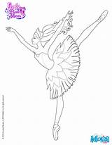 Coloring Barbie Pages Pink Shoes Ballerina Coloriage Dancing Hellokids Imprimer Printable Beautiful Print Dessin sketch template