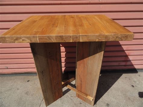 hand  oak butcher block  table  jason van noord