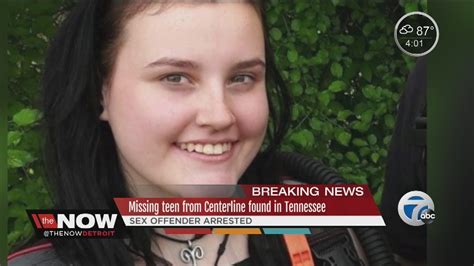 missing 15 year old from center line found in tennessee sex offender