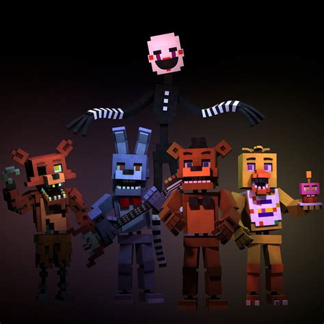 andybttf  twitter fnaf minecraft william afton cool art drawings