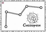 Constellation Constellations Teachersmag Dipper Activities Cassiopeia sketch template