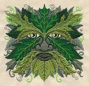 green man green man embroidery patterns embroidery