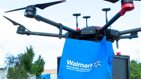 walmart testing drones  deliveries