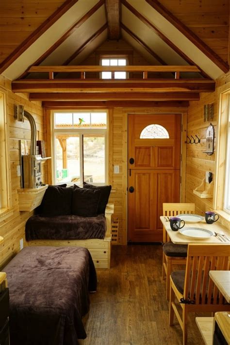 man builds craftsman style tiny house