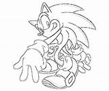 Sonic Coloring Pages Characters Generations Popular sketch template