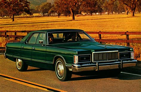 mercury marquis  marquis brougham ride engineered  lincoln