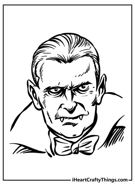 count dracula coloring pages   printables