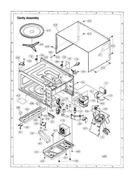 sharp microwave parts model ra sears partsdirect