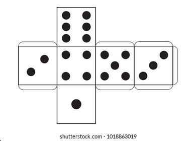 dice template images stock  vectors shutterstock