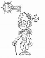 Coloring Pages Pirate Pirate101 Mr sketch template