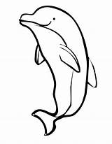 Dolphin Coloring Pages Dolphins Kids Cute Drawing Printable Viawww Getdrawings sketch template