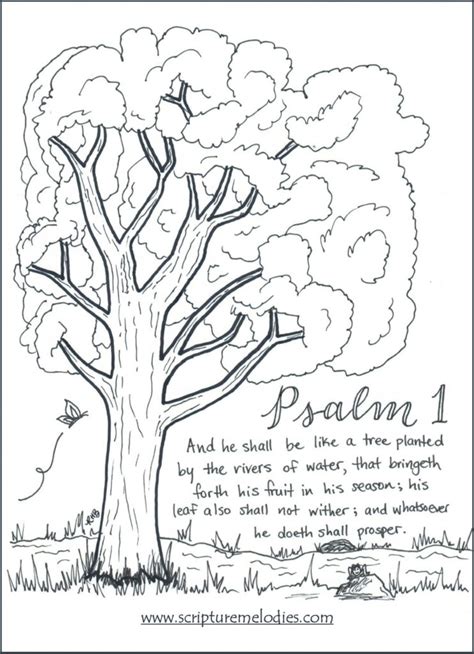 coloring psalm