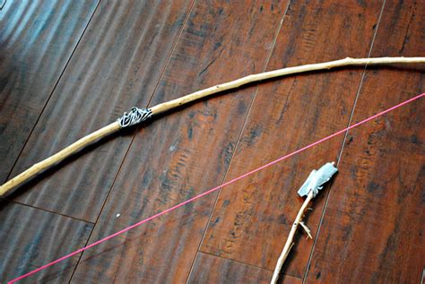 bow arrow  kids inspired  hunger games craft