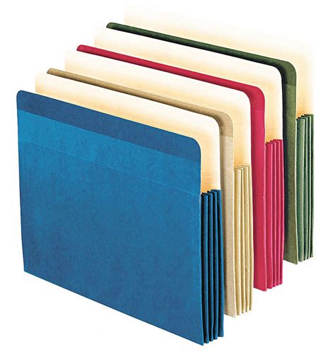 pendaflex  pocket colored stock expandable file folder assorted