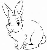 Hase Hasen Ausmalbilder Ausmalbild Malvorlage Kaninchen sketch template