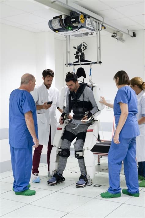 paralyzed man walks   brain controlled exoskeleton ctv news