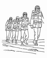 Coloring Pages Army Kids Bulkcolor Forces sketch template